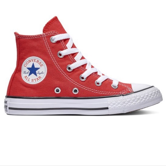 Converse Other - CONVERSE Chuck Taylor All Star Core Red High Top 3